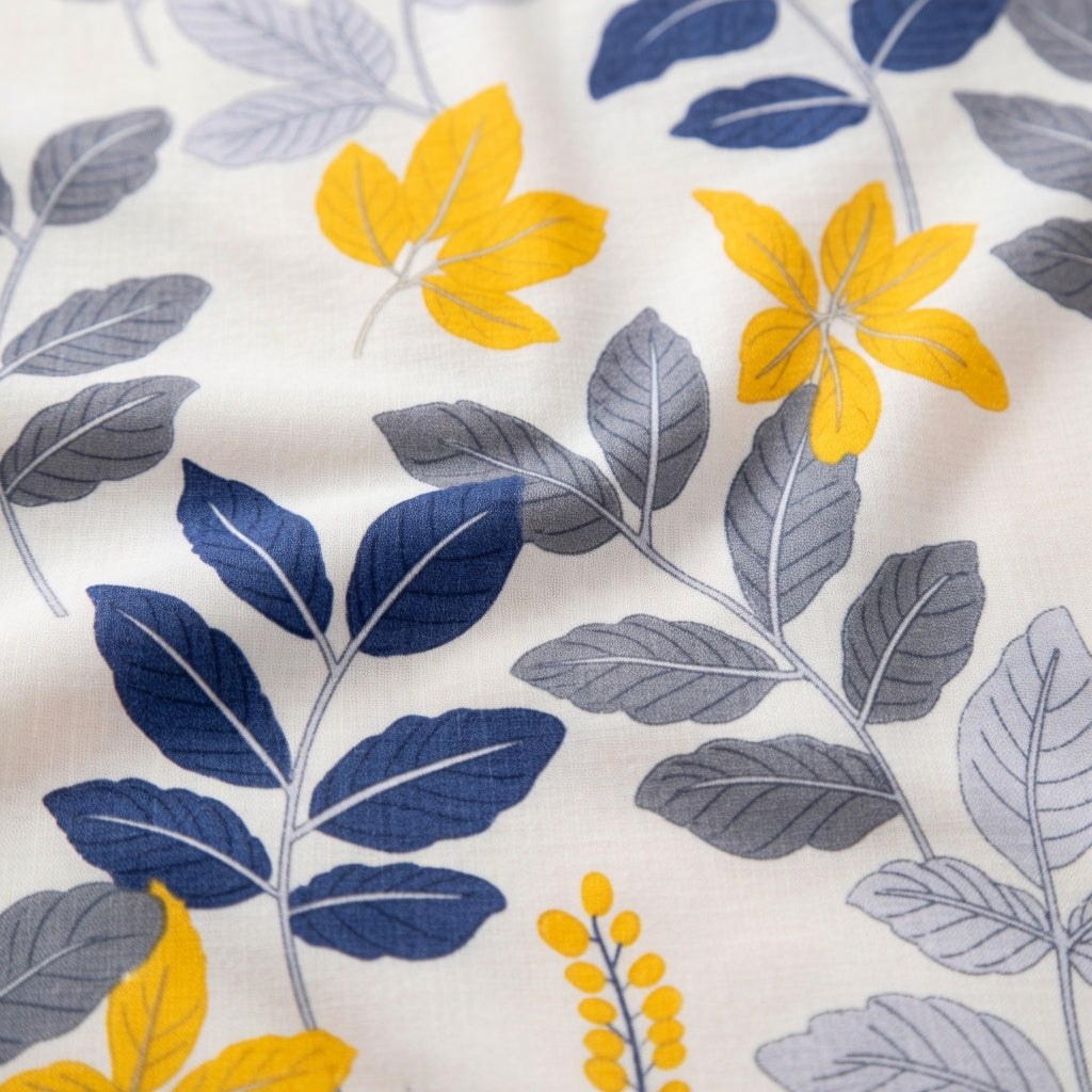 Drap Housse Fleuri Polyester Confort Absolu