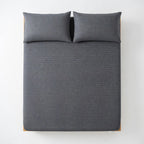 Drap Housse Coton - Rayures Imprimées Confort Absolu