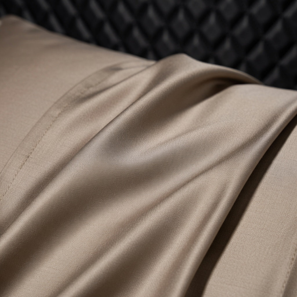 Housse de Coussin en Soie de Mûrier 100% Naturelle Confort Absolu