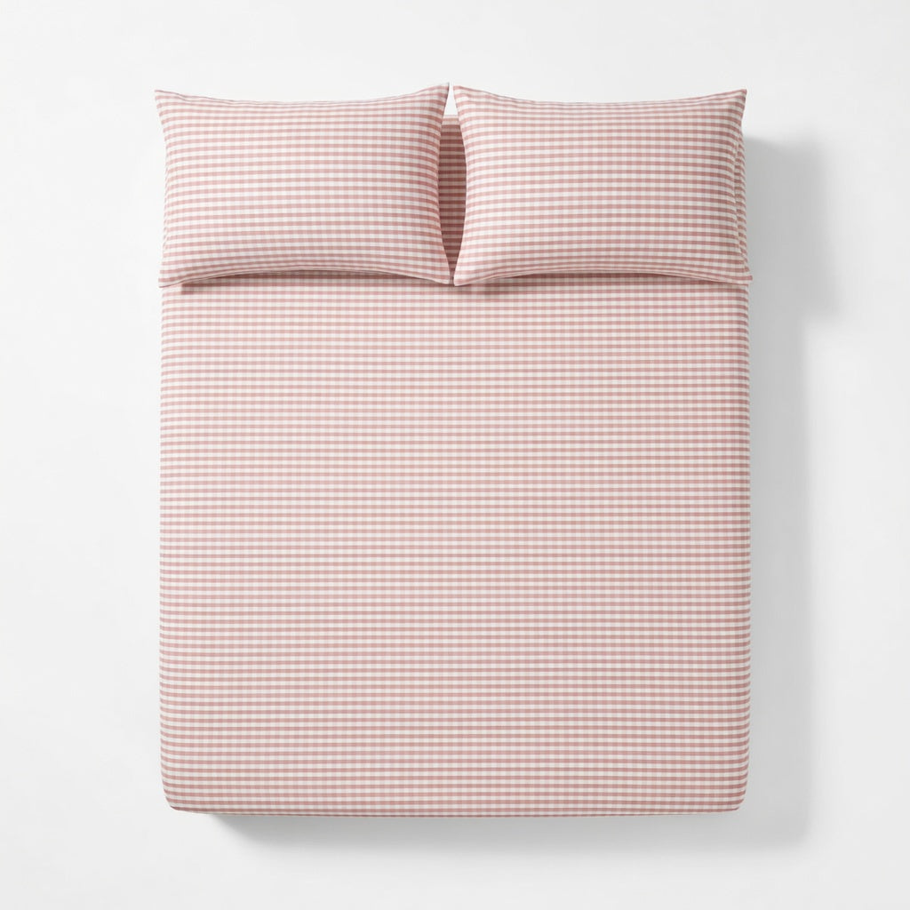 Drap Housse Coton - Rayé Confort et Douceur Absolue