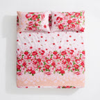 Drap Housse Fleuri Polyester pour Confort Raffiné