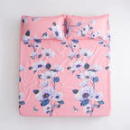 Drap Housse Fleuri Polyester Doux et Respirant