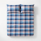Drap Housse Coton - Rayé Douceur et Confort Absolu