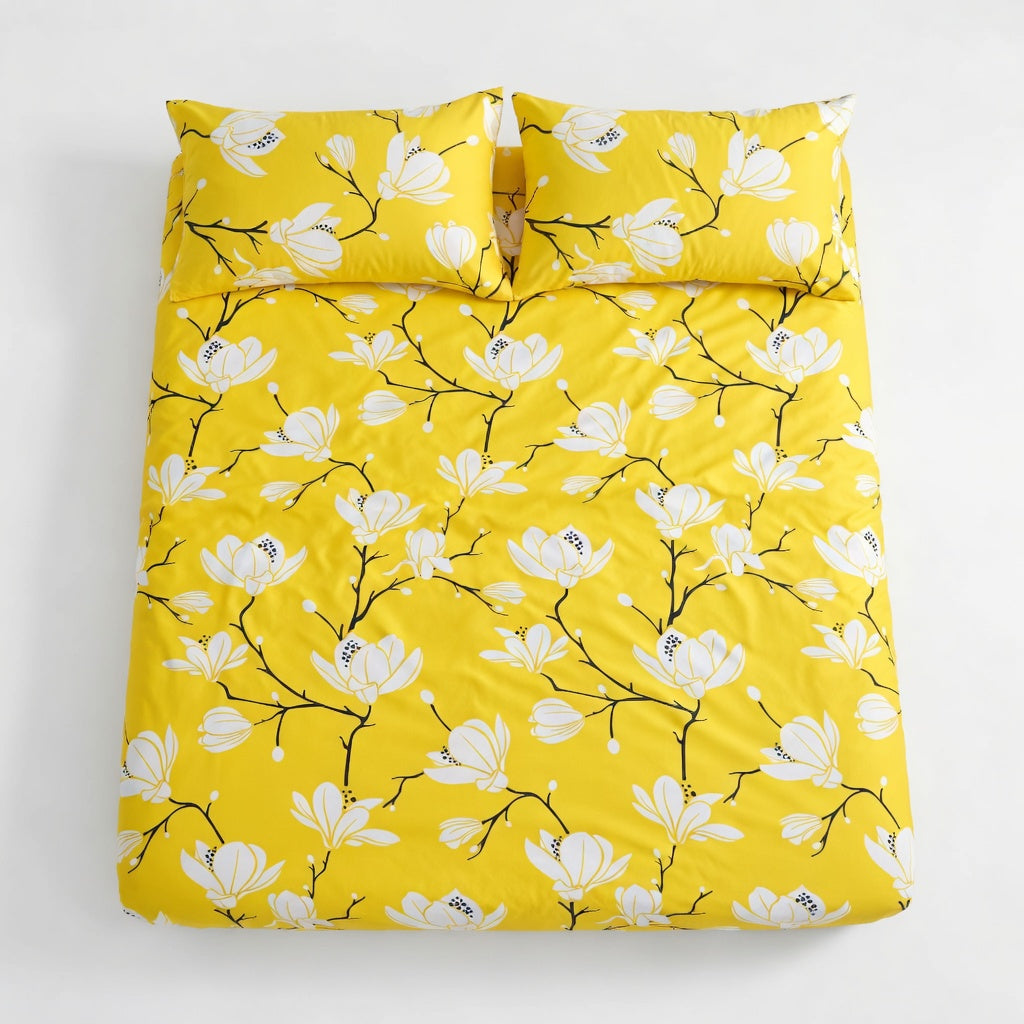 Drap Housse Polyester Doux et Résistant pour Lit