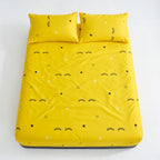 Drap Housse Jaune Confort Premium