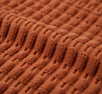 Housse de Coussin Corduroy Terracotta Douce et Chic
