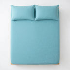 Drap Housse Coton - Rayures Imprimées et Confort Premium