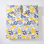 Drap Housse Fleuri Polyester Confort Absolu