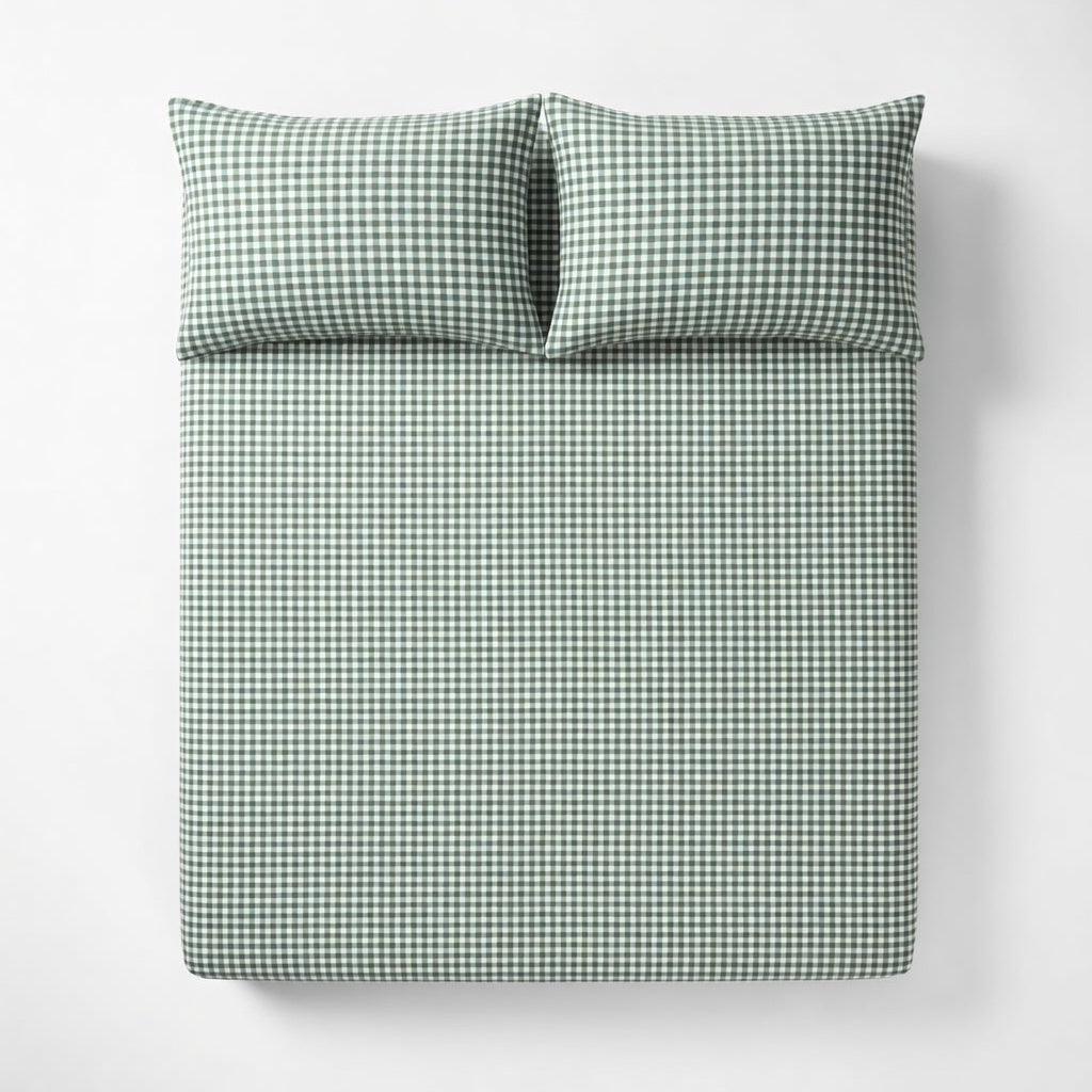 Drap Housse Coton - Imprimé Rayé Confort Élégant