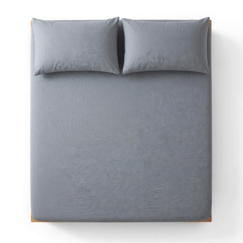 Drap Housse Coton - Imprimé Rayé Confort Luxe
