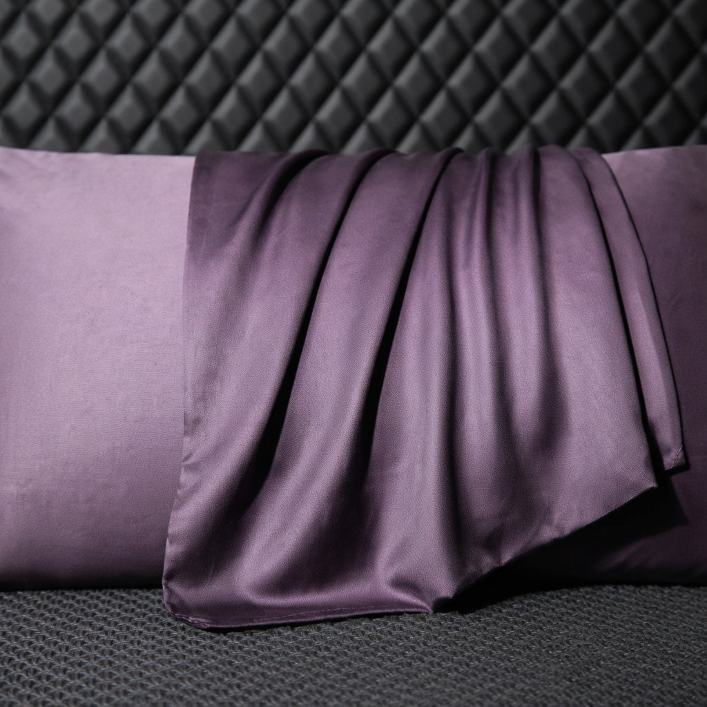 Housse de coussin en soie de mûrier 100% - Confort et protection premium