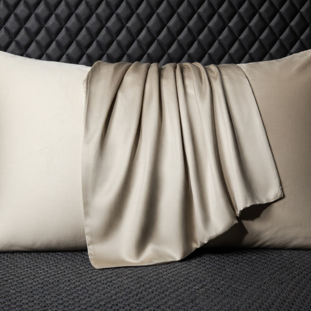 Housse de Coussin Soie Mulberry 100% Naturelle Douceur Absolue