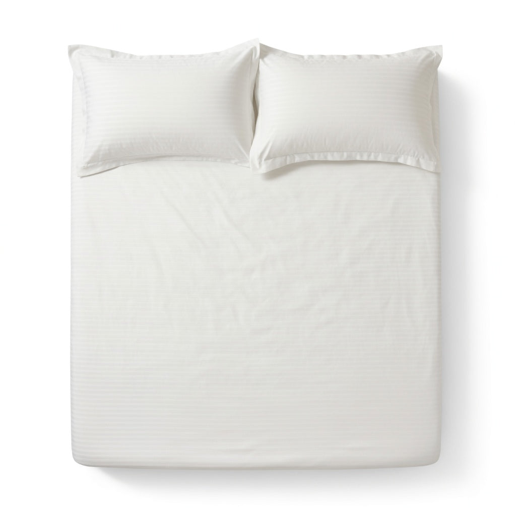 Drap Housse Blanc Polyester - Douceur et Confort Absolu