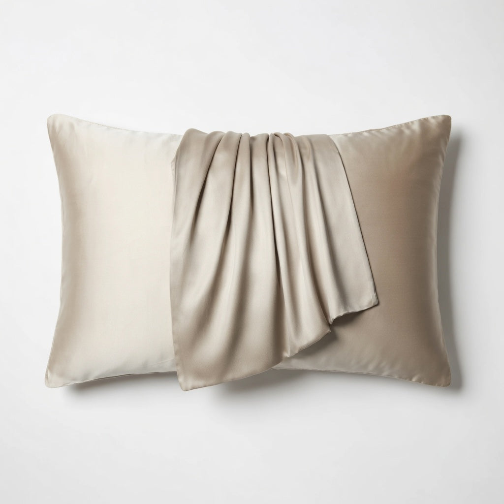 Housse de Coussin Soie Mulberry 100% Naturelle Douceur Absolue