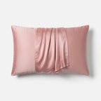 Housse de coussin en soie de mûrier 100% naturelle pour sommeil raffiné
