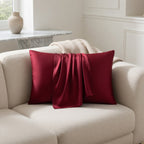 Housse de Coussin Soie Mulberry 100% Naturelle - Douceur Luxueuse