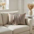 Housse de Coussin en Soie de Mûrier 100% Naturelle Confort Absolu