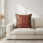 Housse de Coussin Bohème en Peluche Douce