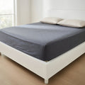 Drap Housse Noir Coton Polyester Confort Luxueux