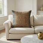 Housse de Coussin Bohème en Plush Doux et Résistant