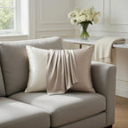 Housse de Coussin Soie Mulberry 100% Naturelle Douceur Absolue