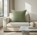 Housse de Coussin Velours Côtelé Boho Chic
