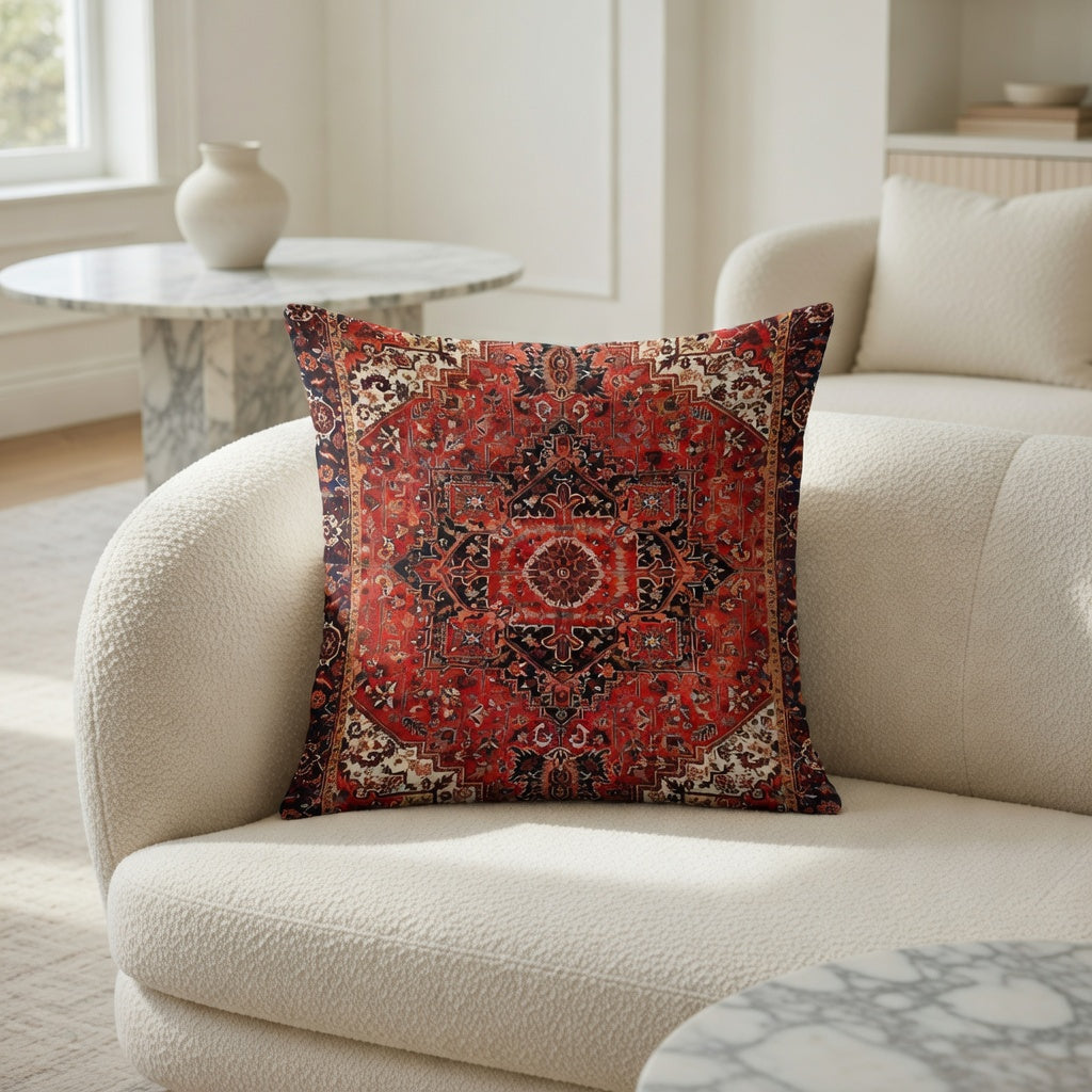 Housse de Coussin Bohème en Plush pour un Confort Sensoriel Unique