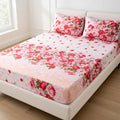 Drap Housse Fleuri Polyester pour Confort Raffiné
