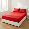 Drap Housse Polyester Confort Élastique pour Matelas Épais