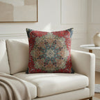 Housse de Coussin Bohème en Plush Velouté pour Intérieurs Chaleureux