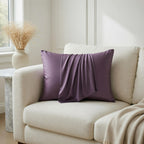 Housse de coussin en soie de mûrier 100% - Confort et protection premium