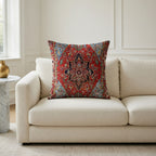 Housse de Coussin Bohème en Peluche Douce