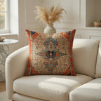 Housse de Coussin Bohème Velours Doux pour Salon Élégant