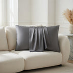 Housse de Coussin en Soie Naturelle Premium Confort Absolu