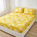 Drap Housse Polyester Doux et Résistant pour Lit