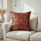 Housse de Coussin Bohème en Peluche Douce