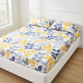 Drap Housse Fleuri Polyester Confort Absolu