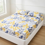 Drap Housse Fleuri Polyester Confort Absolu