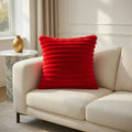 Housse de Coussin Tricotée en Polyester