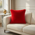 Housse de Coussin Tricotée en Polyester