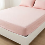Drap Housse Coton - Rayé Confort Premium Lit