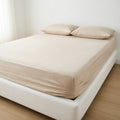Drap Housse Coton - Rayures Imprimées Luxe Quotidien