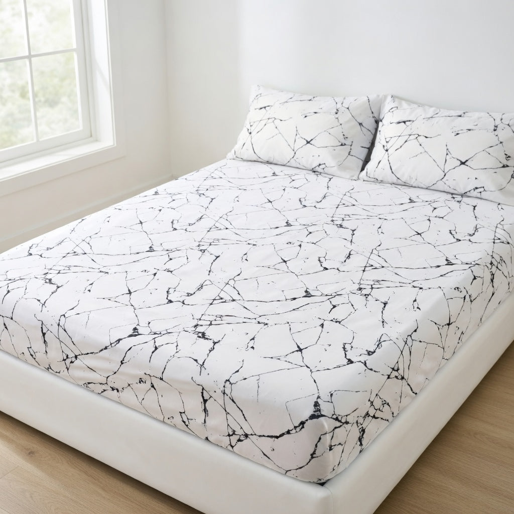 Drap Housse Polyester - Douceur Luxueuse pour Matelas