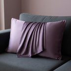 Housse de coussin en soie de mûrier 100% - Confort et protection premium