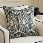 Housse de Coussin Ethnique Polyester pour Déco Chaleureuse