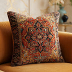 Housse de Coussin Bohème Velours Doux