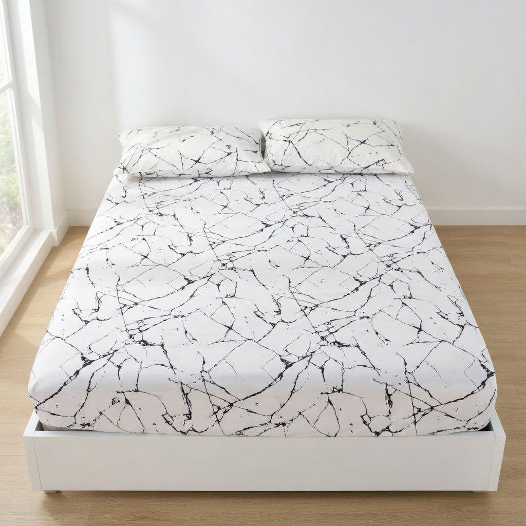Drap Housse Polyester - Douceur Luxueuse pour Matelas