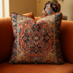 Housse de Coussin Bohème Velours Doux