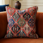 Housse de Coussin Bohème en Plush pour un Confort Raffiné