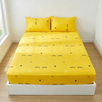 Drap Housse Jaune Confort Premium